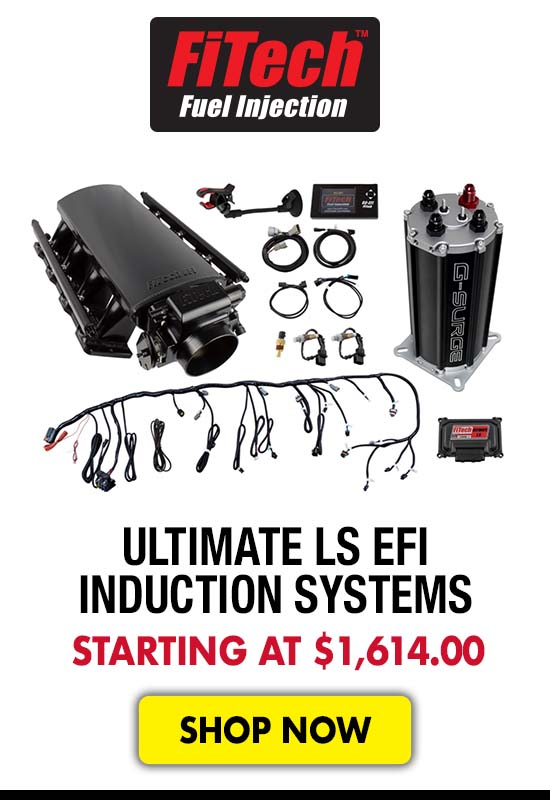 FiTech Ultimate LS EFI Induction Systems - Starting at $1,614.00