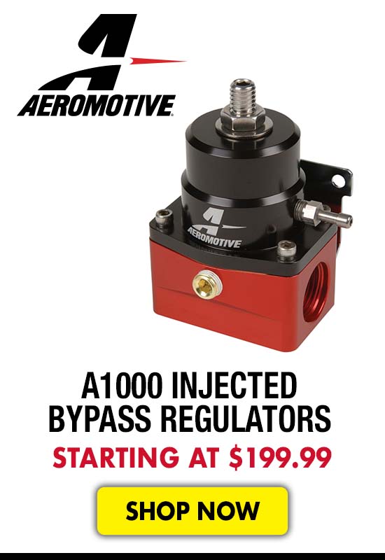 Aeromotive A1000 Injected Bypass Regulators - Starting at $199.99