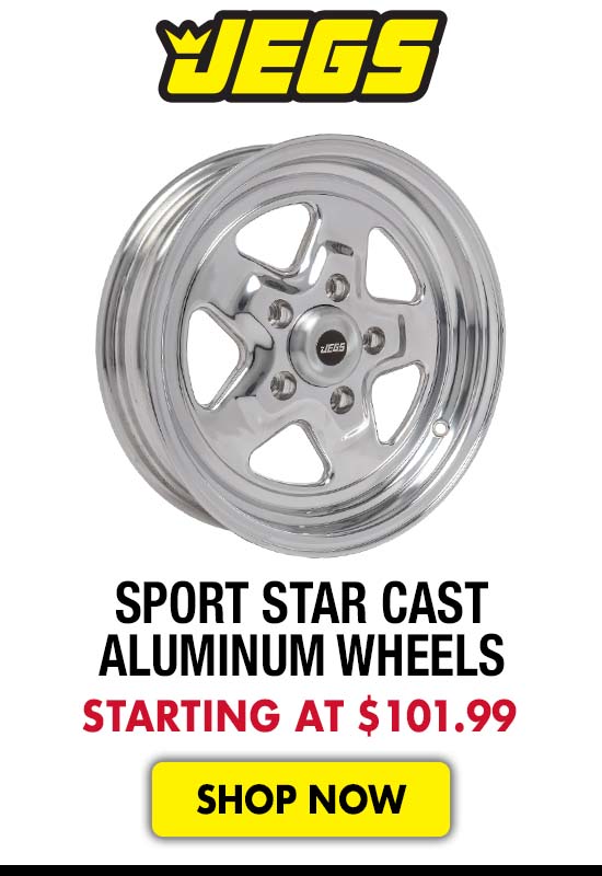 JEGS Sport Star Cast Aluminum Wheels - Starting at $101.99
