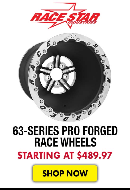 Race Star 63-Series Pro Forged Race Wheels Starting at $489.97