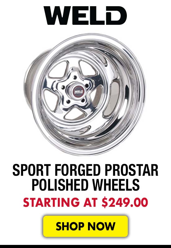Weld Racing Sport Forged ProStar Polished Wheels - Starting at $249.00