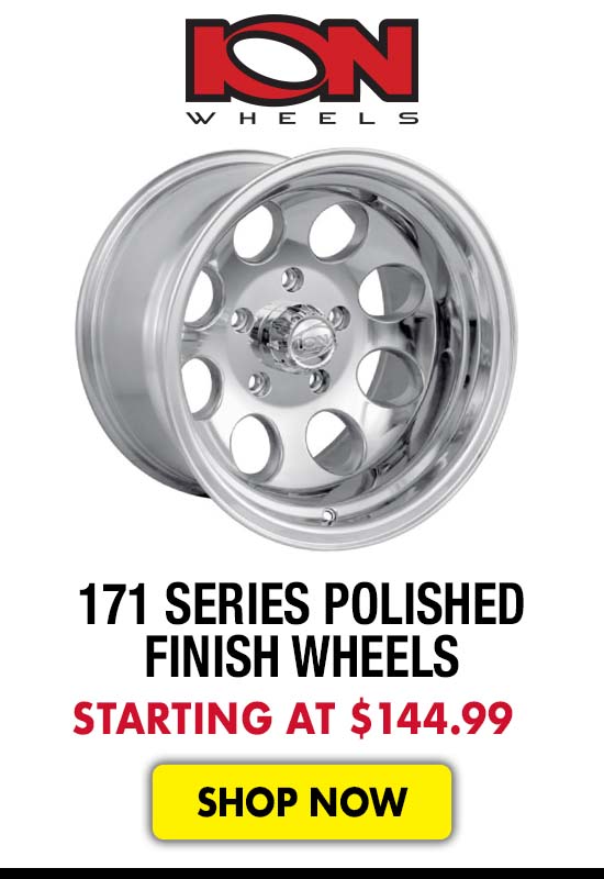 ION 171 Series Polished Finish Wheels - Starting at $144.99