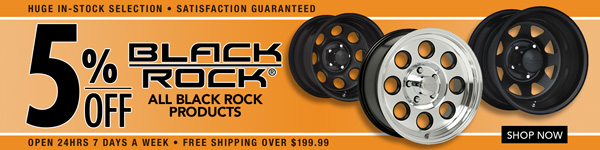Save 5% on All Blackrock Wheel Products