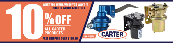 Save 10% on all Carter Products