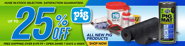 Save Up To 25% on All New Pig Products