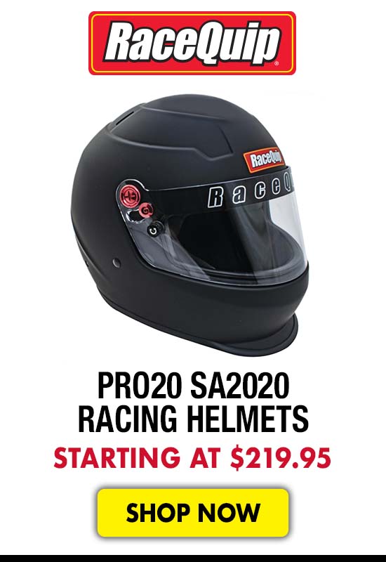 RaceQuip Pro20 SA2020 Racing Helmets - Starting at $219.95