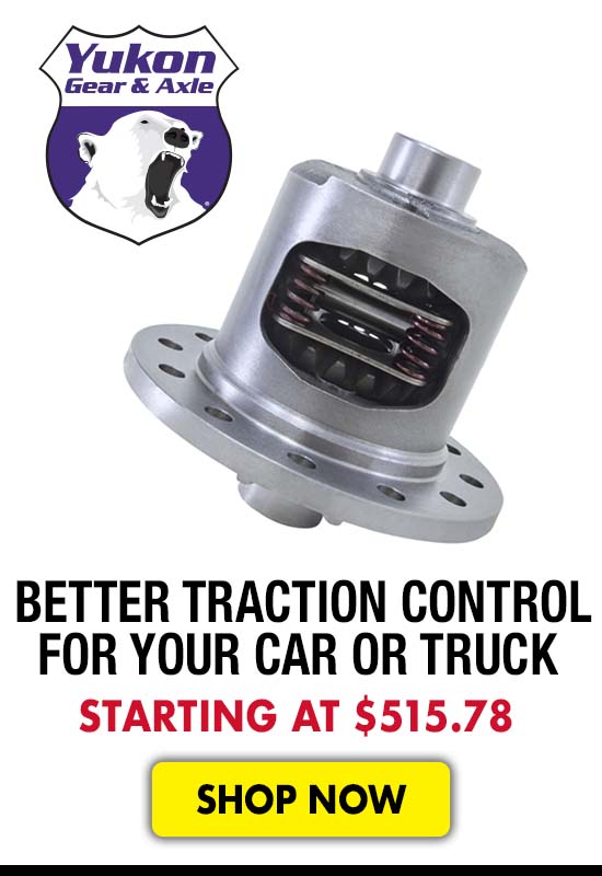 Yukon Gear & Axle Better Traction Control for Your Car or Truck - Starting at $515.78