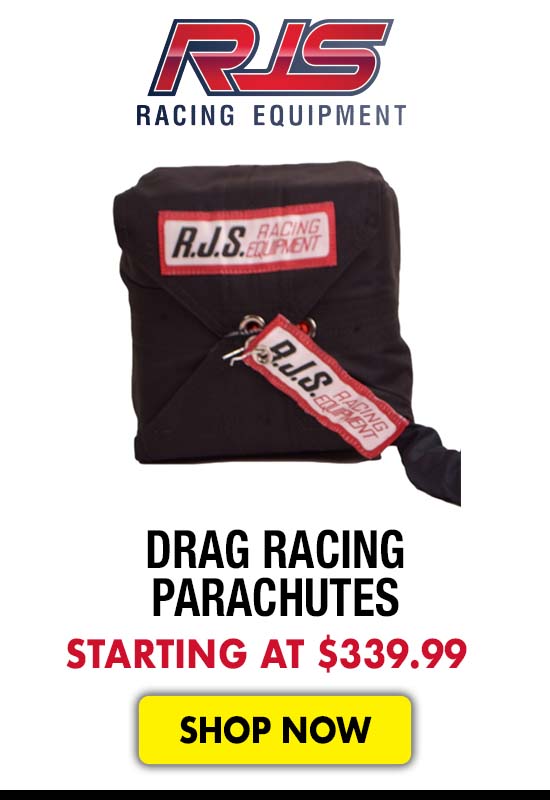 RJS Drag Racing Parachutes - Starting at $339.99