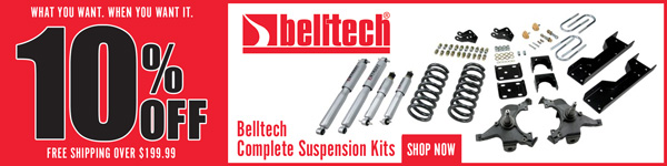 Save 10% on Belltech Complete Suspension Kits