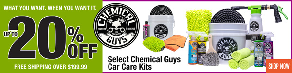 Save 20% on Select Chemical Guys Car Care Kits