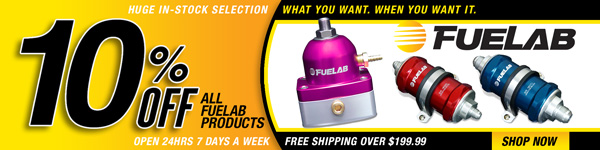 Save 10% on All Fuelab Products
