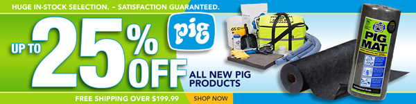 Save Up To 25% on All New Pig Products