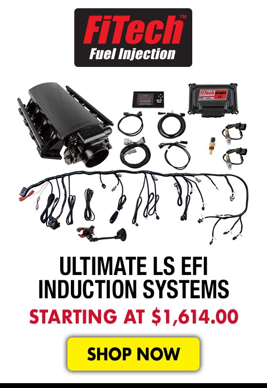 FiTech Ultimate LS EFI Induction Systems - Starting at $1,614.00