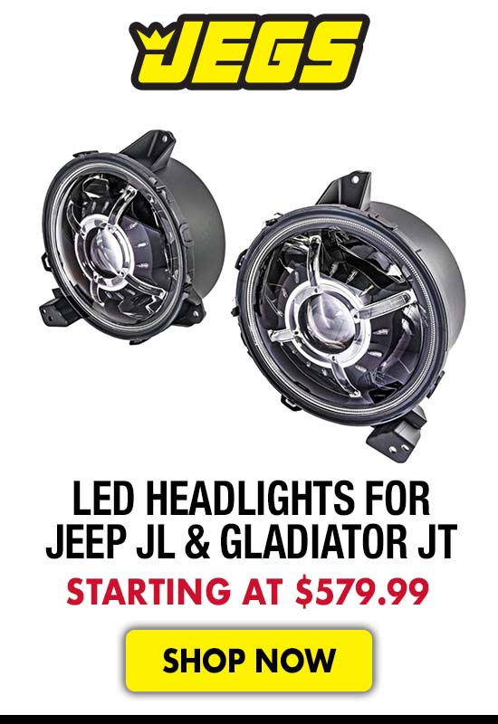 JEGS LED Headlights for Jeep JL & Gladiator JT - Starting at $579.99