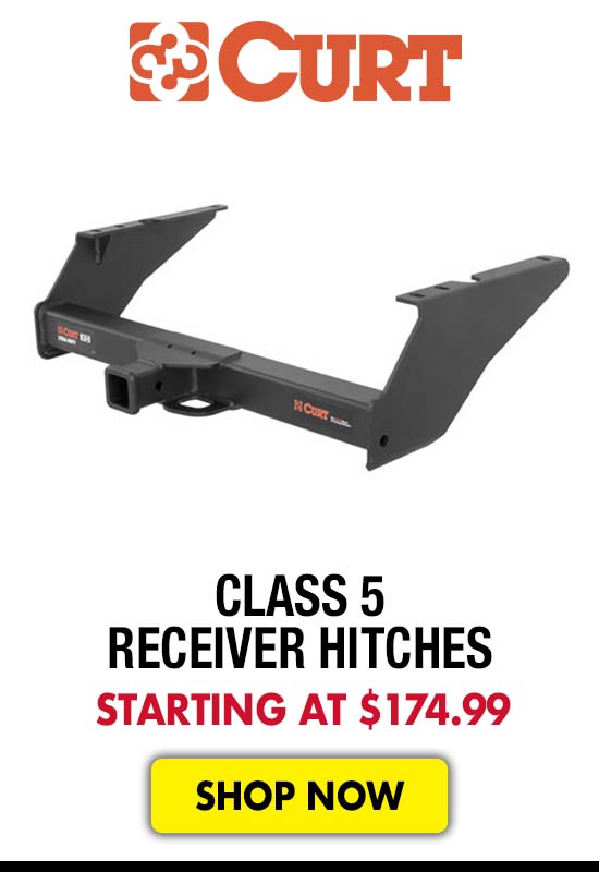 Curt Class 5 Receiver Hitches - Starting at $174.99