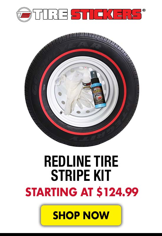 Tire Stickers Redline Tire Stripe Kit - Starting at $124.99