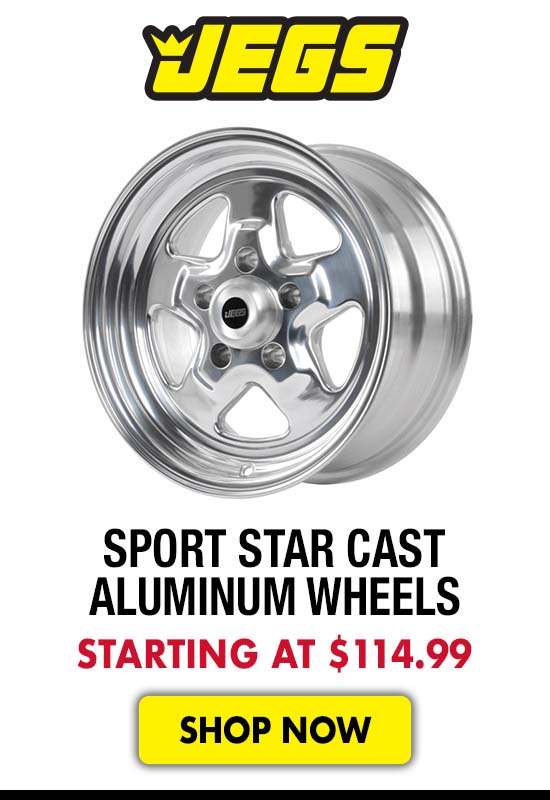 JEGS Sport Star Cast Aluminum Wheels - Starting at $114.99