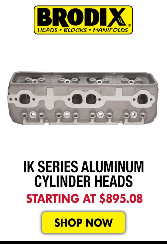 Brodix IK Series Aluminum Cylinder Heads - Starting at $895.08