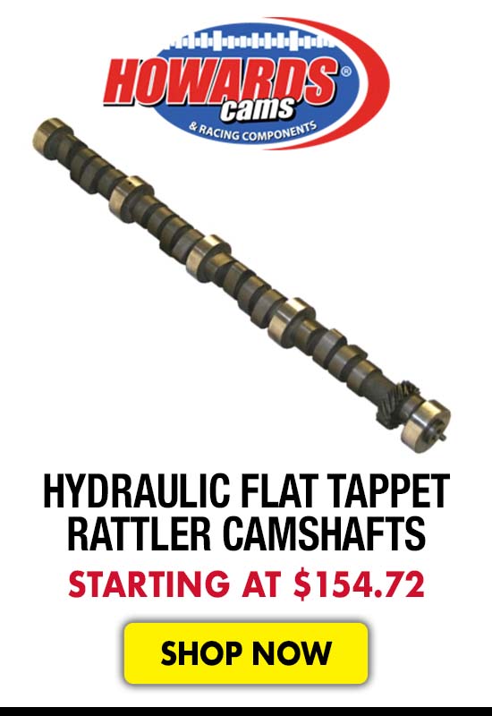 Howard Cams Hydraulic Flat Tappet Rattler Camshafts - Starting at $154.72