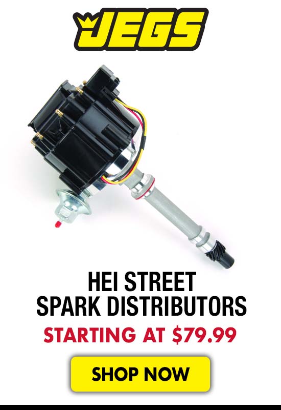 JEGS HEI Street Spark Distributors - Starting at $79.99