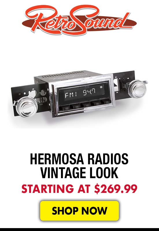 Retro Sound Hermosa Radios Vintage Look - Starting at $269.99