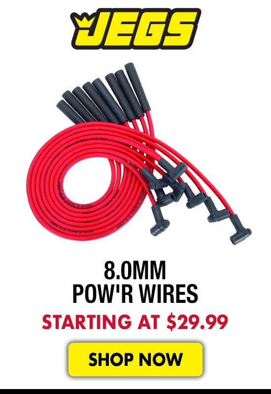 JEGS 8.0mm Pow'r Wires - Starting at $29.99