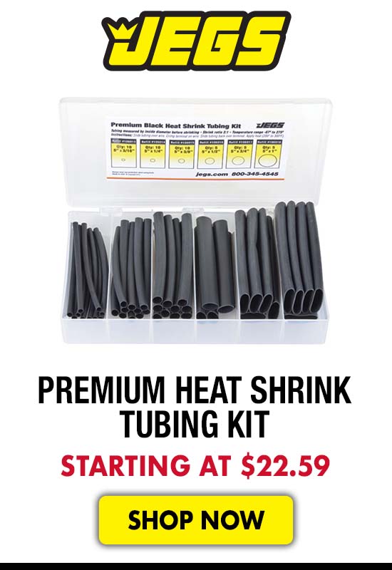 JEGS Premium Heat Shrink Tubing Kit - Starting at $22.59