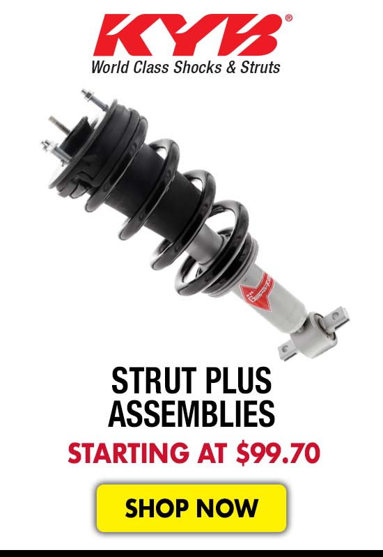 KYB Strut Plus Assemblies - Starting at $99.70
