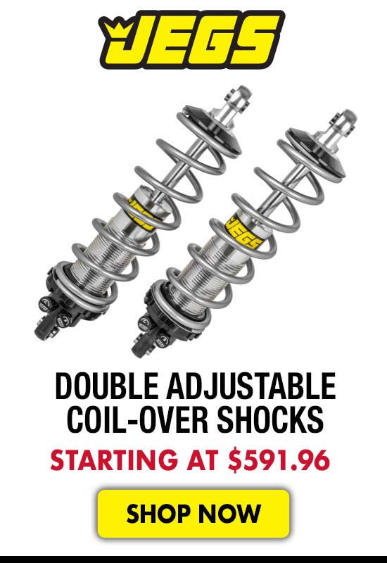 JEGS Double Adjustable Coil-Over Shocks - Starting at $591.96