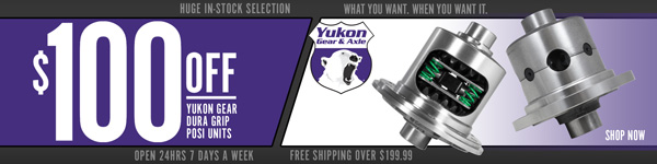 Save $100 on Yukon Gear Dura Grip Limited-Slip Positraction
