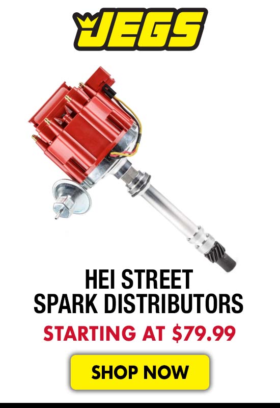 JEGS HEI Street Spark Distributors - Starting at $79.99