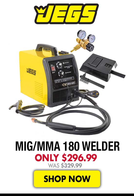 MIG/MMA 180 Welder - Now $296.99 Was $329.99