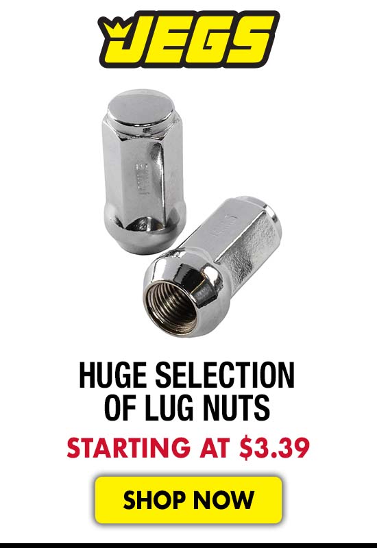 JEGS Huge Selection of Lug Nuts - Starting at $3.39