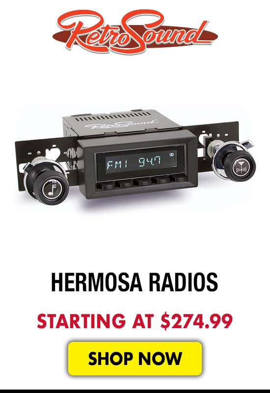 RetroSound Hermosa Radios - Starting at $274.99