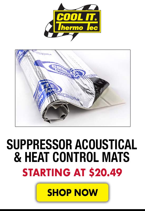 Thermo-Tec Suppressor Acoustical & Heat Control Mats - Starting at $20.49