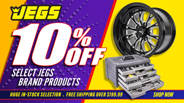 10% Off Select JEGS Brand Products