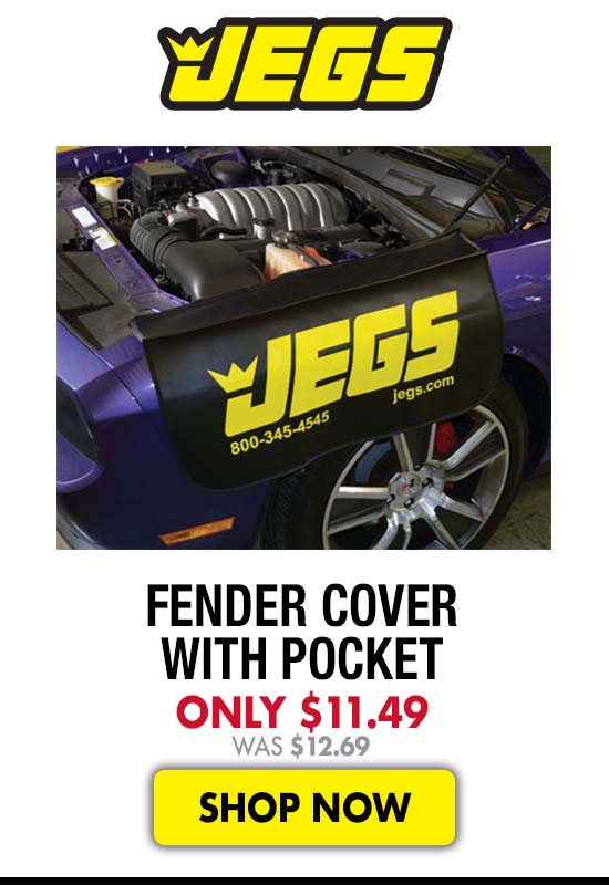 JEGS Fender Cover with Pocket - Now $11.49 Was $12.69