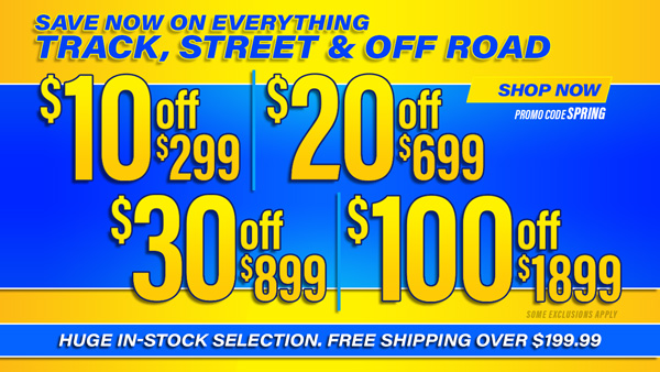 Save $10 Off $299, $20 Off $699, $30 Off $899, $100 Off $1,899 Orders - Promo Code: SPRING