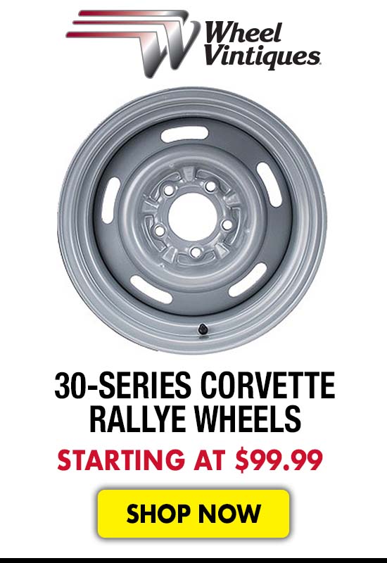 Wheel Vintiques 30-Series Corvette Rallye Wheels - Starting at $99.99