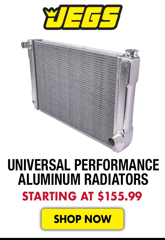 JEGS Universal Performance Aluminum Radiators - Starting at $155.99