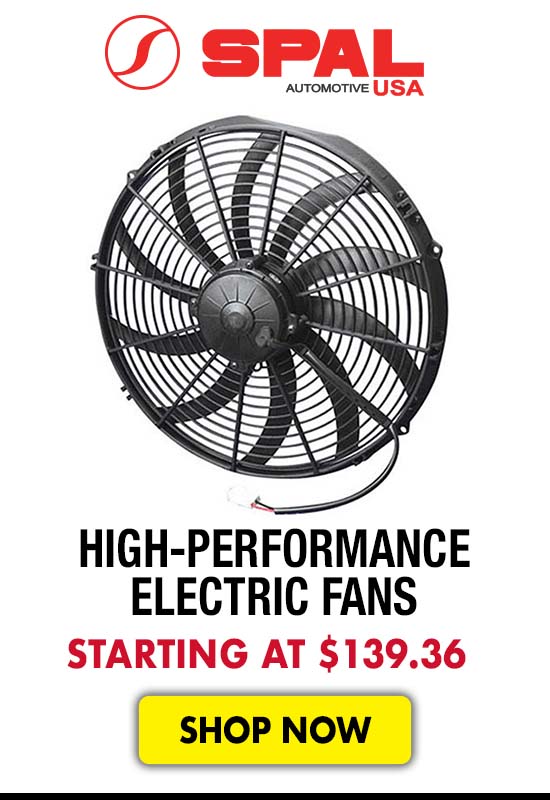 Spal High-Performance Electric Fans - Starting at $139.36