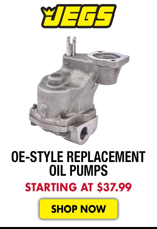 JEGS OE-Style Replacement Oil Pumps - Starting at $37.99