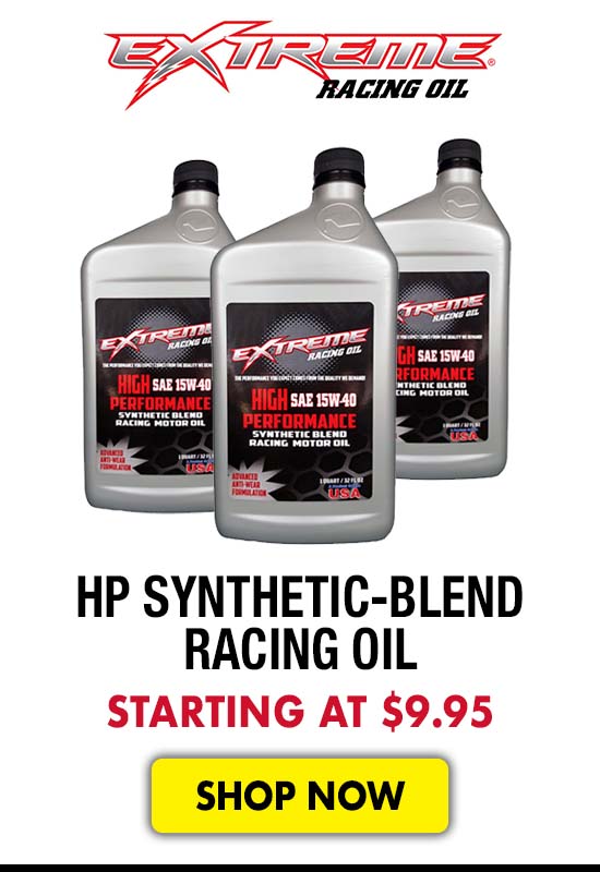 Extreme High-Performance Synthetic-Blend Racing Oil - Starting at $9.95