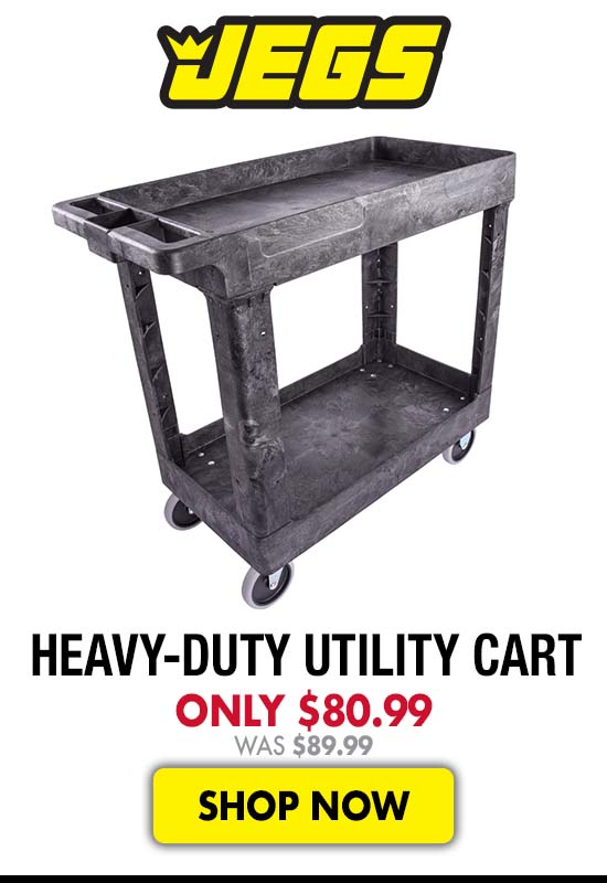 JEGS Heavy-Duty Utility Cart - Now $80.99 Was $89.99