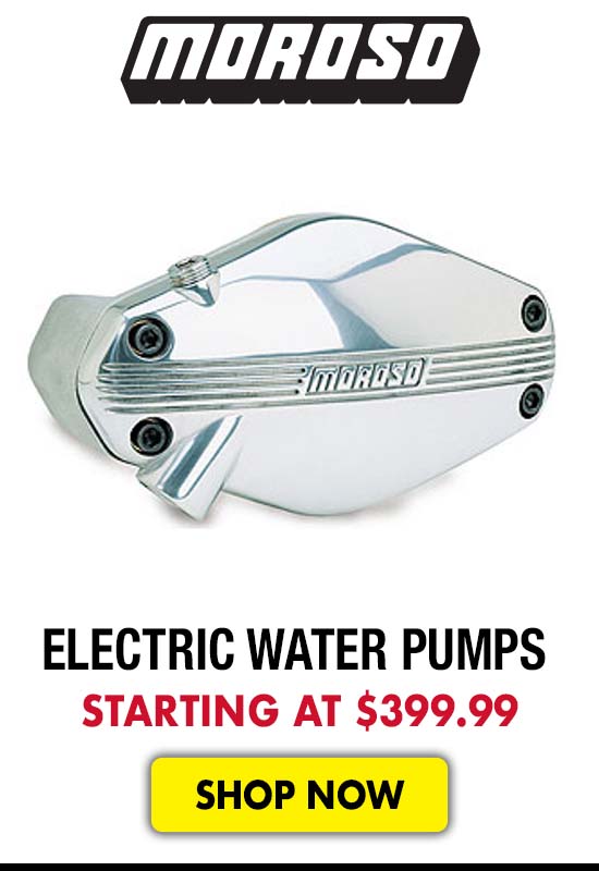 Moroso Electric Water Pumps - Starting at $399.99