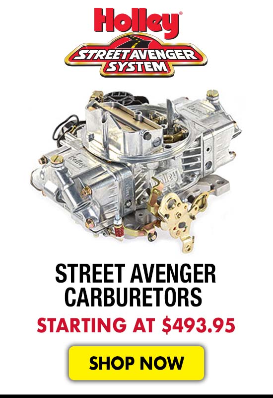 Holley Street Avenger Carburetors - Starting at $576.43