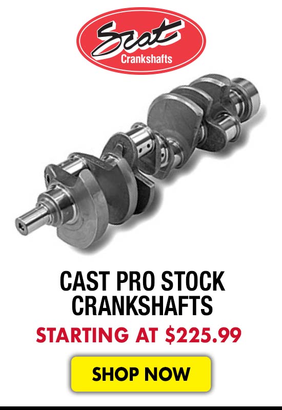 Scat Cast Pro Stock Crankshafts - Starting at $225.99