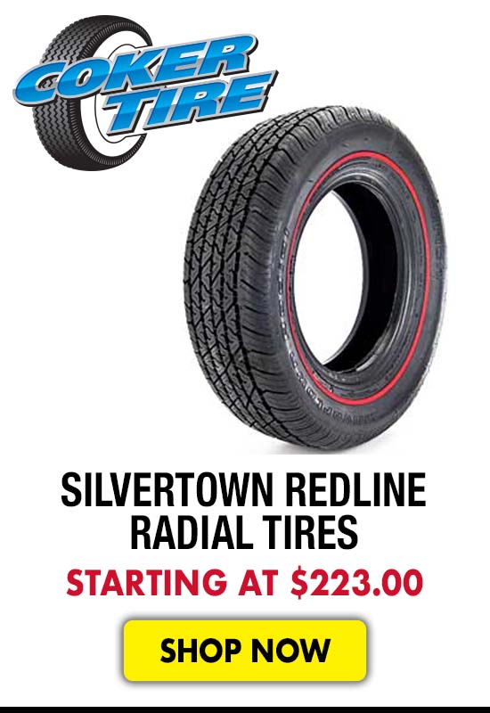 Coker Tire Silvertown Redline Radial Tires - Starting at $223.00