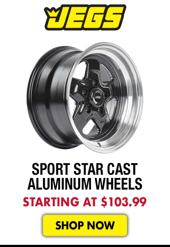 JEGS Sport Star Cast Aluminum Wheels - Starting at 103.99
