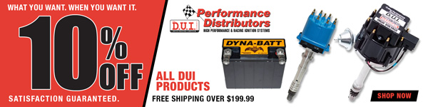 Save 10% on All DUI Products